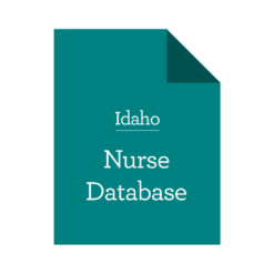 Database of Idaho Nurses