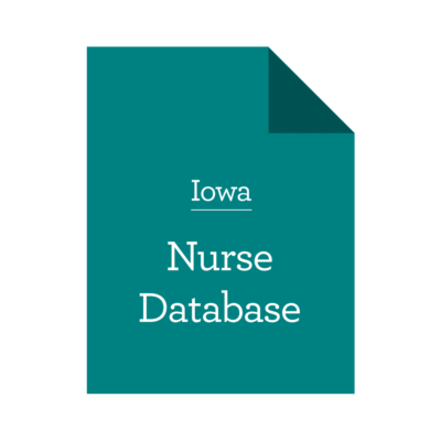 Database of Iowa Nurses