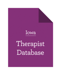 Database of Iowa Therapists
