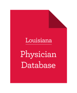 Database of Louisiana Physicians