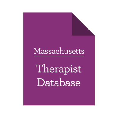 Database of Massachusetts Therapists