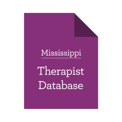 Database of Mississippi Therapists