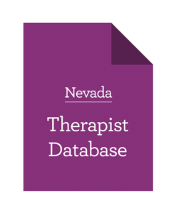 Database of Nevada Therapists