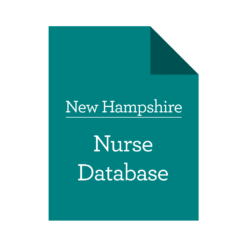 Database of New Hampshire Nurses