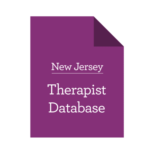 Database of New Jersey Therapists