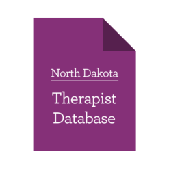 Database of North Dakota Therapists