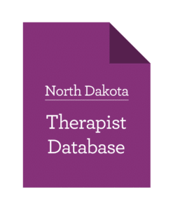 Database of North Dakota Therapists