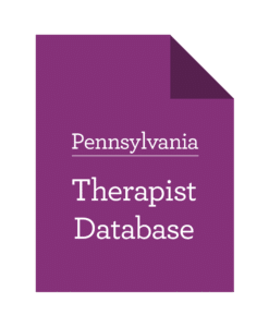 Database of Pennsylvania Therapists