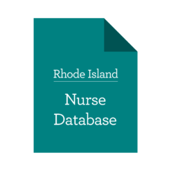 Database of Rhode Island Nurses