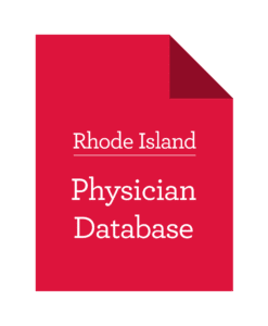 Database of Rhode Island Physicians