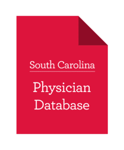 Database of South Carolina Physicians