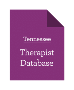 Database of Tennessee Therapists