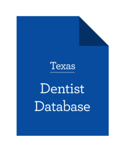 Database of Texas Dentists