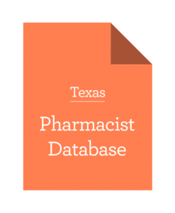 Database of Texas Pharmacists