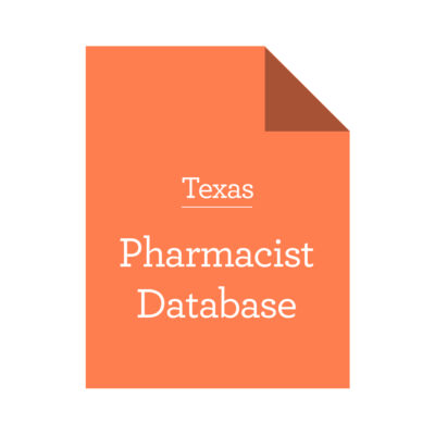 Database of Texas Pharmacists