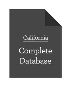 Complete California Database
