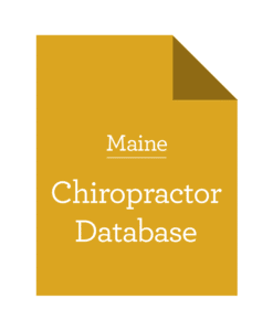 Database of Maine Chiropractors