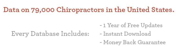 Database of Chiropractors in the United States