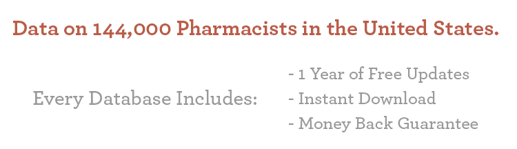 Database of Pharmacists in the United States