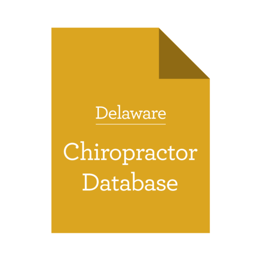 Email List of Delaware Chiropractors